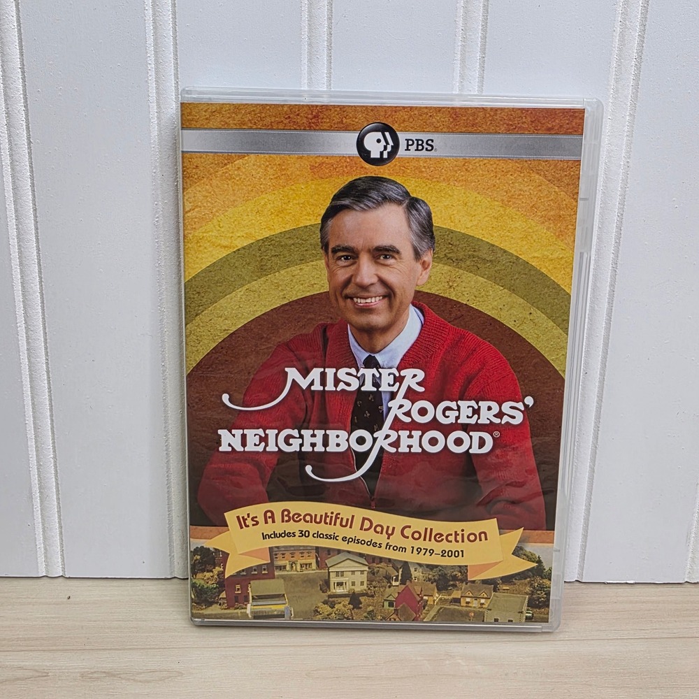 Mister Rogers Neighborhood It's A Beautiful Day Collection 4-Disc DVD Set 30 Eps